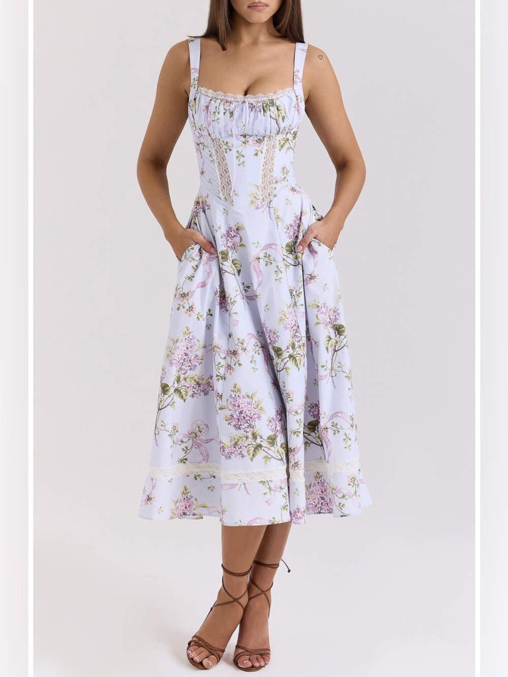 House of CB Kim Midi Sundress